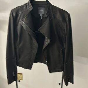 Lysse Faux Snake Leather Jacket